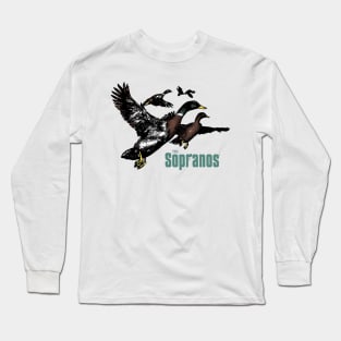 Sopranos Ducks Movie Long Sleeve T-Shirt